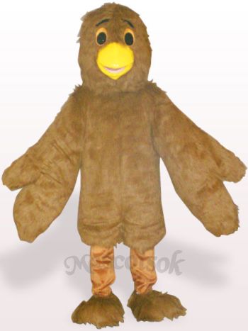 Brown Eagle Plush Adult Mascot Costume