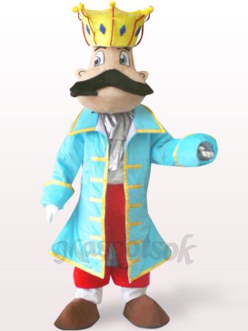 King Plush Adult Mascot Costume