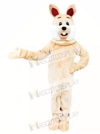 Brown Rabbit Easter Bunny Mascot Costume
