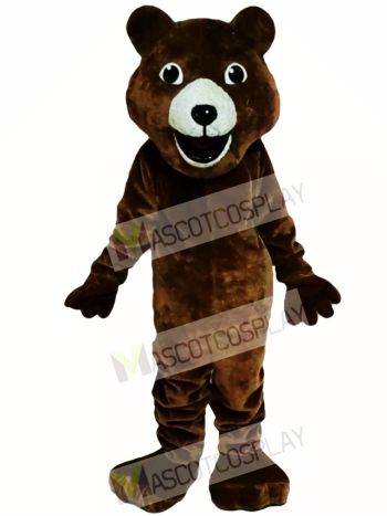 Brown Bear Mascot Costume