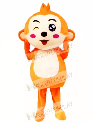 Cartoon Monkey Mascot Costume