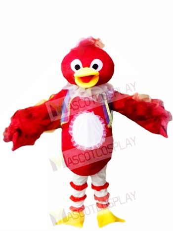 Red Bird Mascot Costume