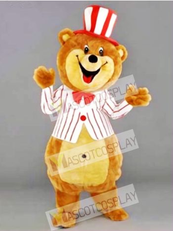 Happy Bear Mascot Costume