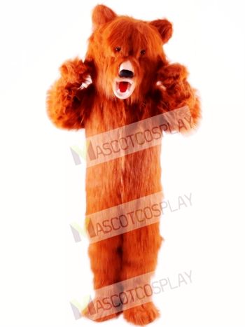 Grizzly Bear Mascot Costume