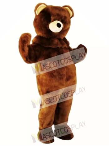 Brown Bear Mascot Costume