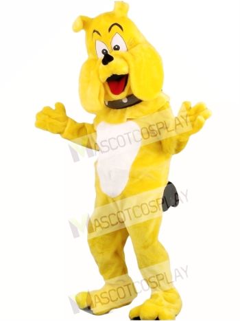 Cartoon Bulldog Mascot Costume