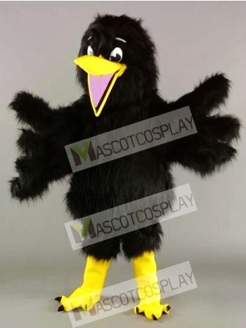 Black Bird Crow Mascot Costume