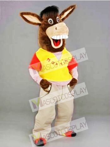 Martin the Donkey Mascot Costume
