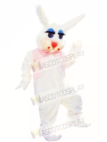 White Rabbit Easter Bunny Mascot Costume