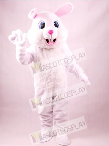 White Rabbit Easter Bunny Mascot Costume