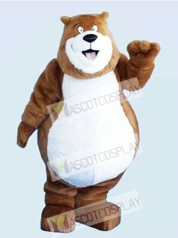 Brown Charmin Bear Mascot Adult Costume