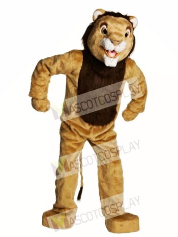 Adult Lion Mascot Costume