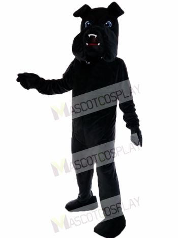 Black Bulldog Bull Dog Mascot Costume