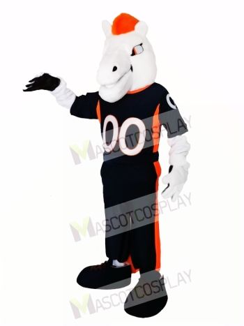 New Mustang Horse Broncos Mascot Costume Animal