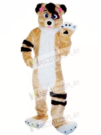 Friendly Fursuit Dog Mascot Costume Animal