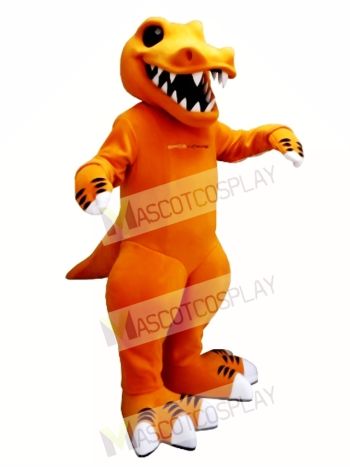 Spice Rex Dinosaur Mascot Costume