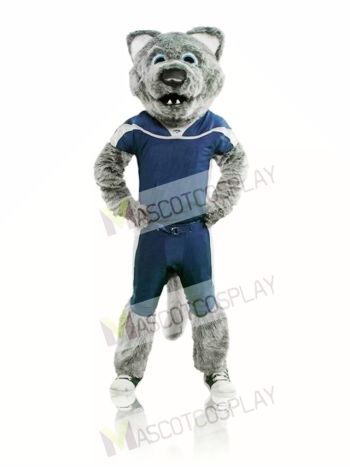 Sport Power Wolf Mascot Costume