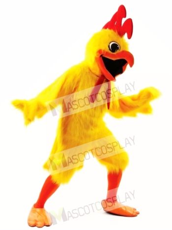 Singer Chicken Mascot Costume