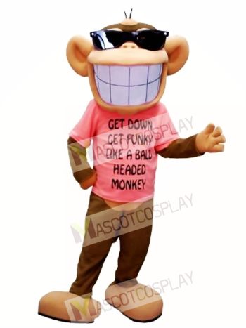Funny Monkey Mascot Costume