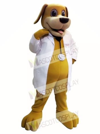 Dr. Dog Mascot Costume