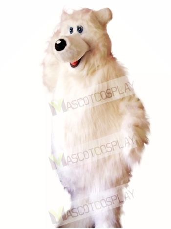 Cute Polar Bear Mascot Costume
