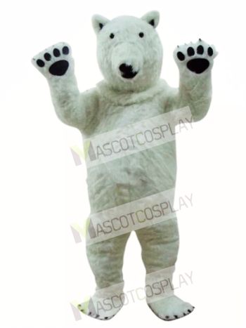 White Polar Bear Mascot Costume