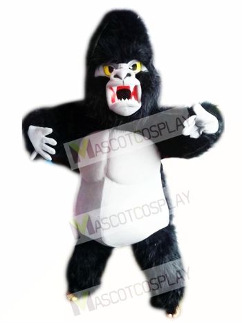 Black Gorilla Mascot Costume Adult Costume