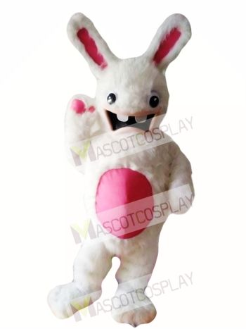 Crazy Easter Bunny Mascot Costume Adult Costume