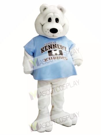White Bear Mascot Costume