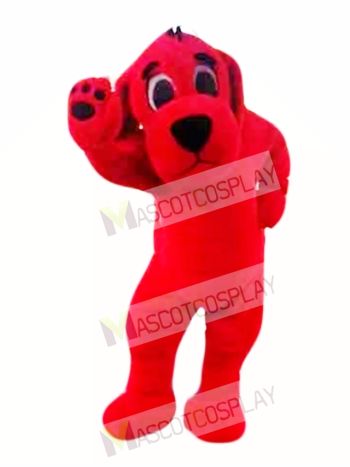 Big Red Dog Mascot Costume
