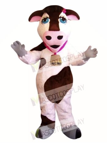 Cute Cow Mascot Costume