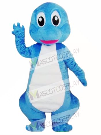 Blue Dinosaurs Mascot Costume