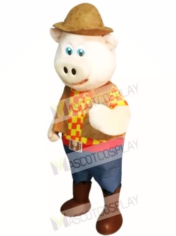 High Quality Pig Mascot Costume