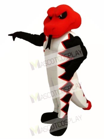 Red Cobra Mascot Costume