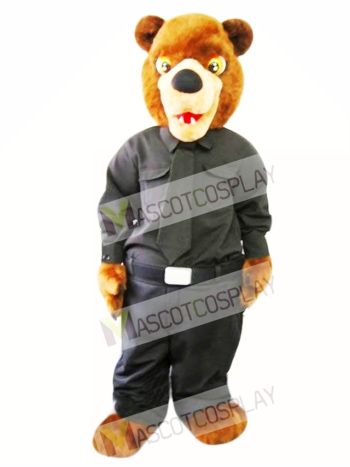 Cree Nation Police Bear Mascot Costume