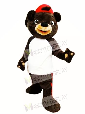 Chocolate Bear Mascot Costume
