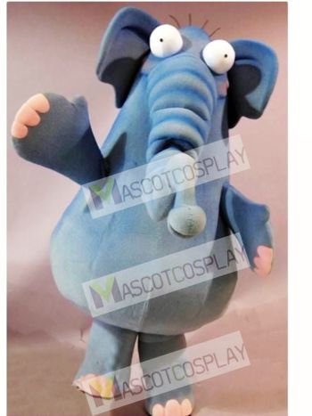 Cute Elephant Mascot Costume