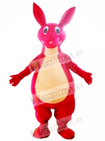 Red Kangaroo Mascot Costume