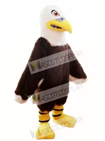 Furry Eagle Mascot Costume
