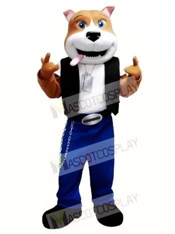 Cool Dog Mascot Costume