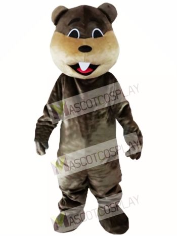 Beaver Mascot Costume Jungle River Animal Mascot Costume