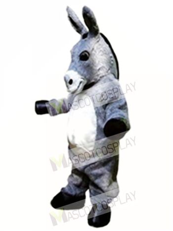Gray Donkey Mascot Costume Animal Costume for Adult
