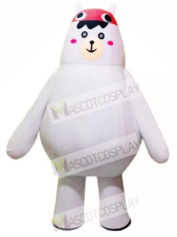 White Big Bear Mascot Costumes 