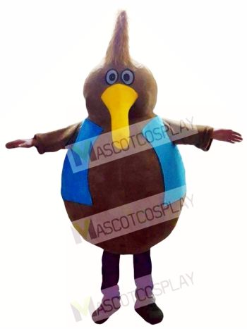 Brown Bird Mascot Costumes 