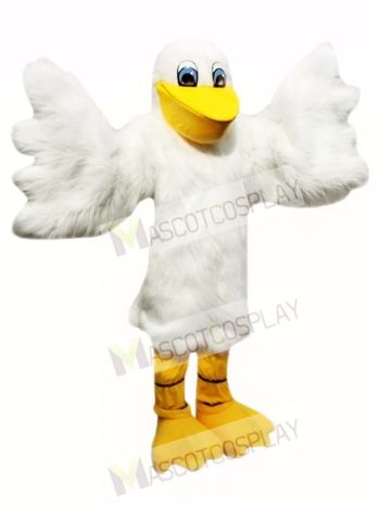 White Pelican Mascot Costumes  