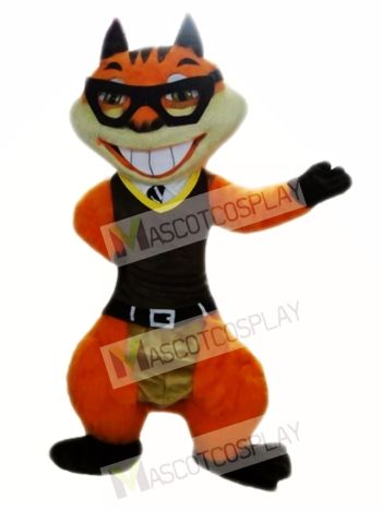 Orange Squirrel Mascot Costumes  