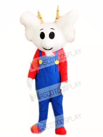 White Sheep Mascot Costumes  
