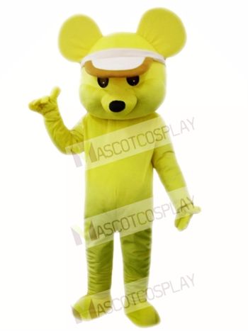 Yellow Mouse Mascot Costume  