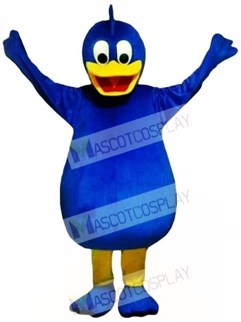 Blue Duck Mascot Costume