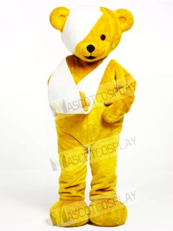Theo Bear Mascot Costume  